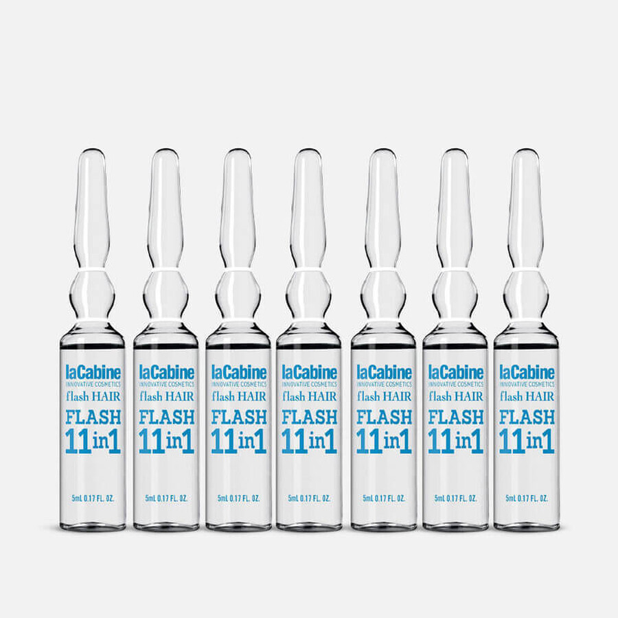 LA CABINE - FH 11 in 1 FLASH HAIR fiale per capelli 7X5 ml