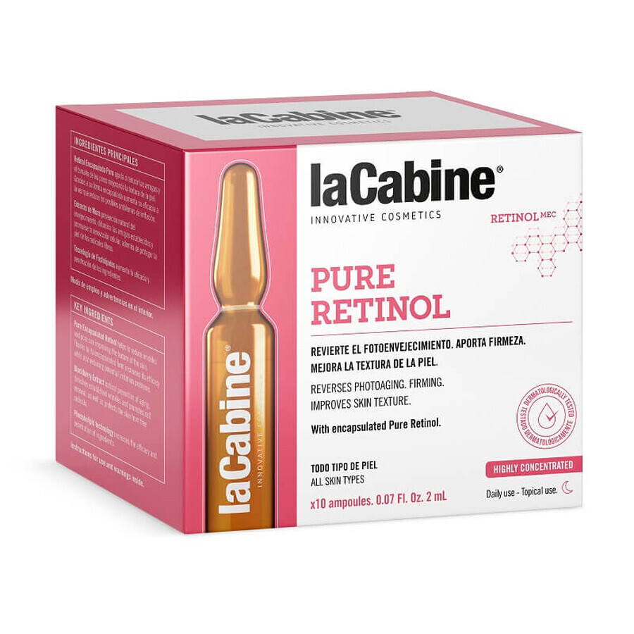 LA CABINE - RETINOLO PURO fiale per la pelle 10 x 2 ml