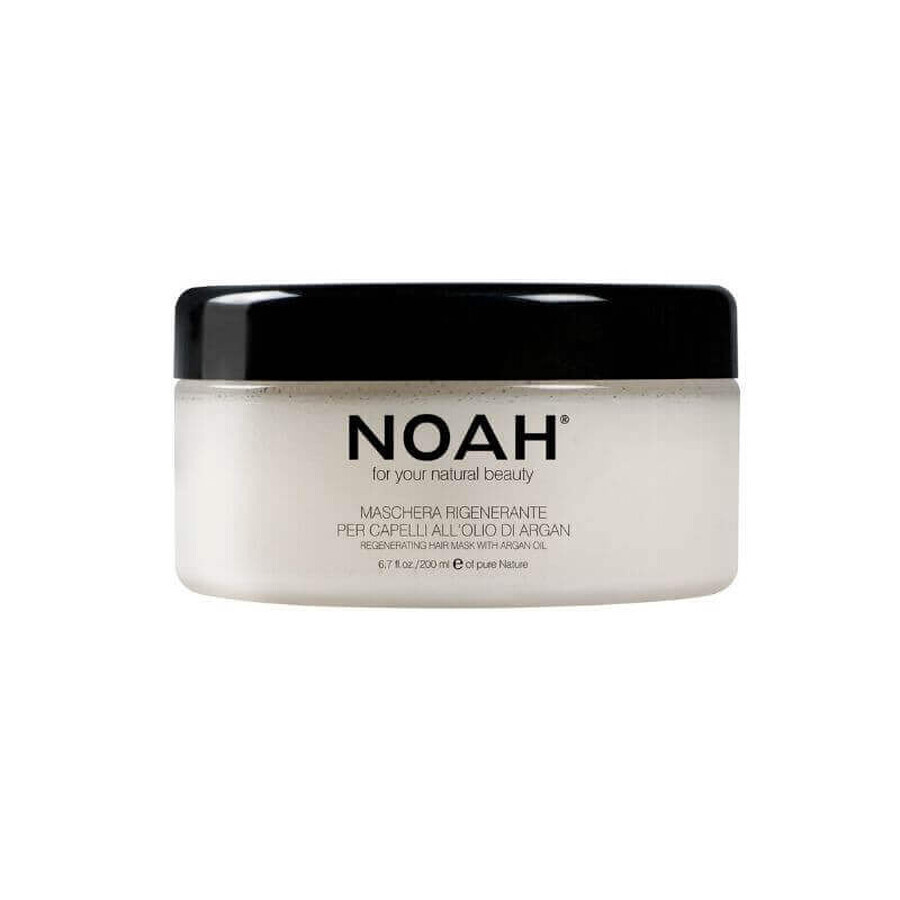 Maschera rigenerante con olio di argan per capelli molto secchi (2.3) x 200ml, Noah