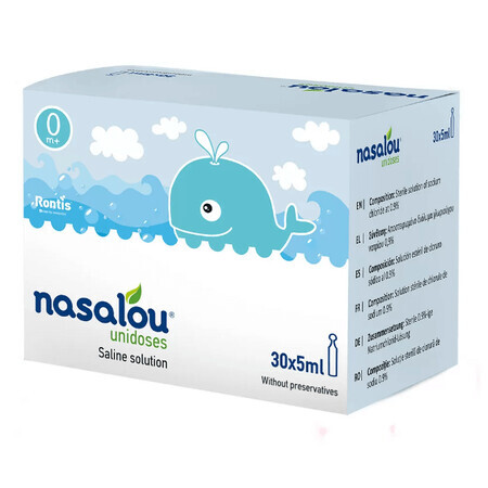 Nasalou Soluzione salina monodose 30 x 5 ml