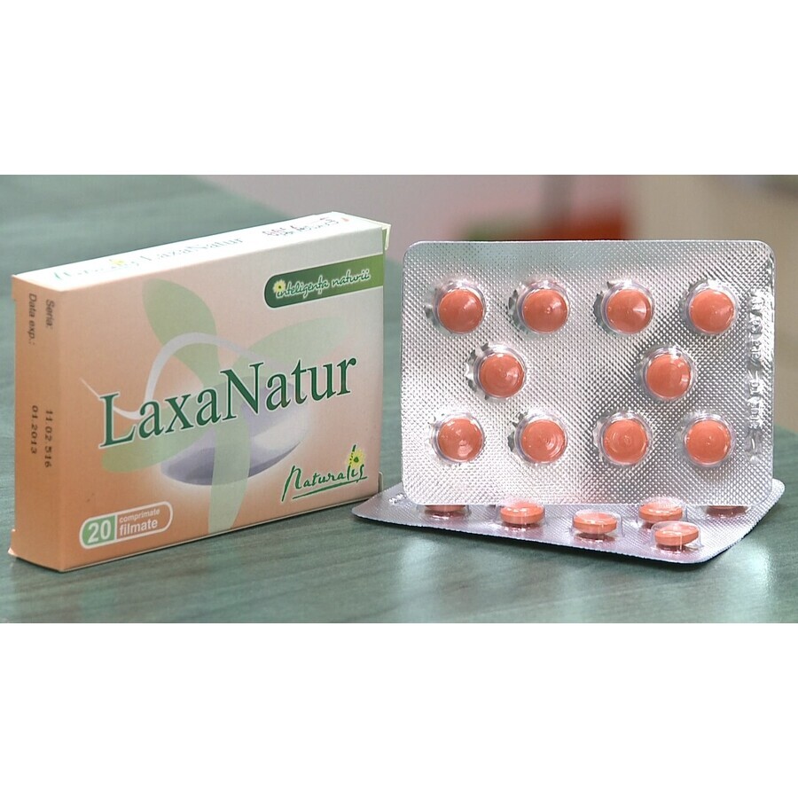 LaxaNatur, 20 capsule, Naturalis