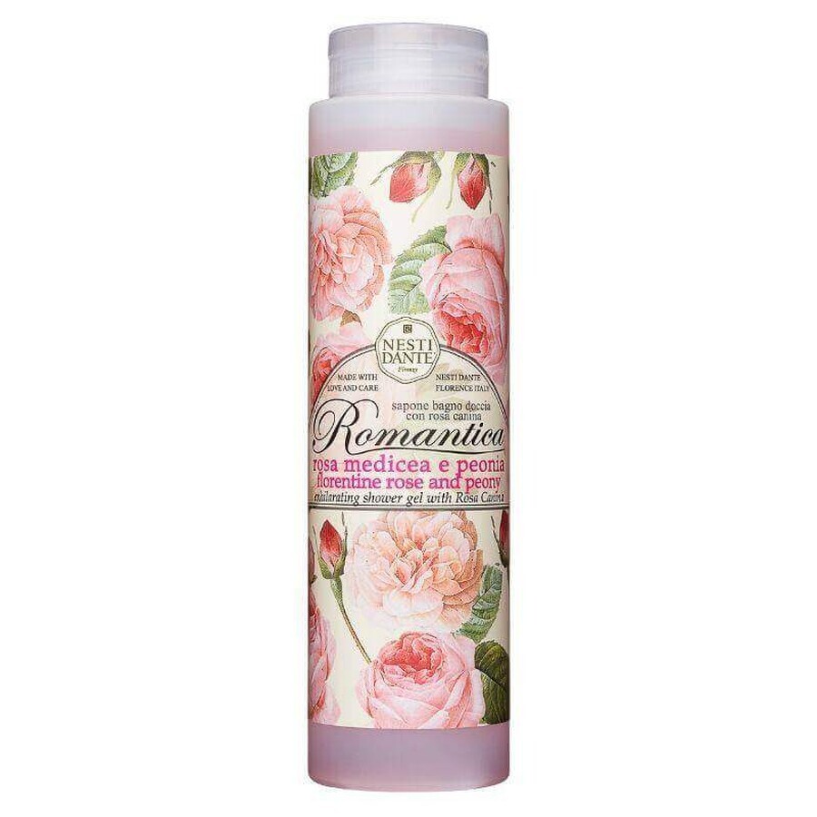 Gel doccia Nesti Dante Romantica - Rosa & Peonia x 300 ml