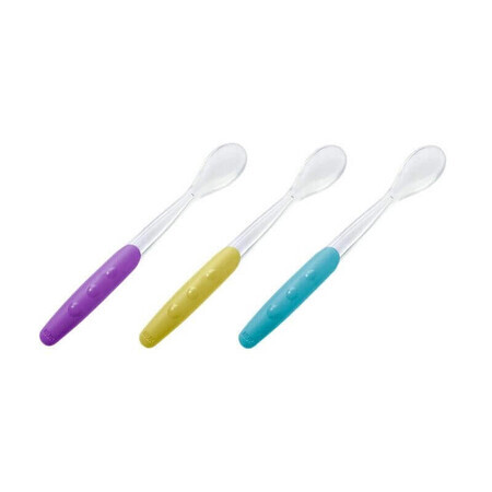 Nuk Set 2 soft spoons,+4l