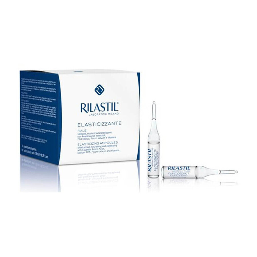 RILASTIL ELASTICIZING - Verzorgende flacons voor de gevoelige, elastische, littekenhuid 10 x 5ml