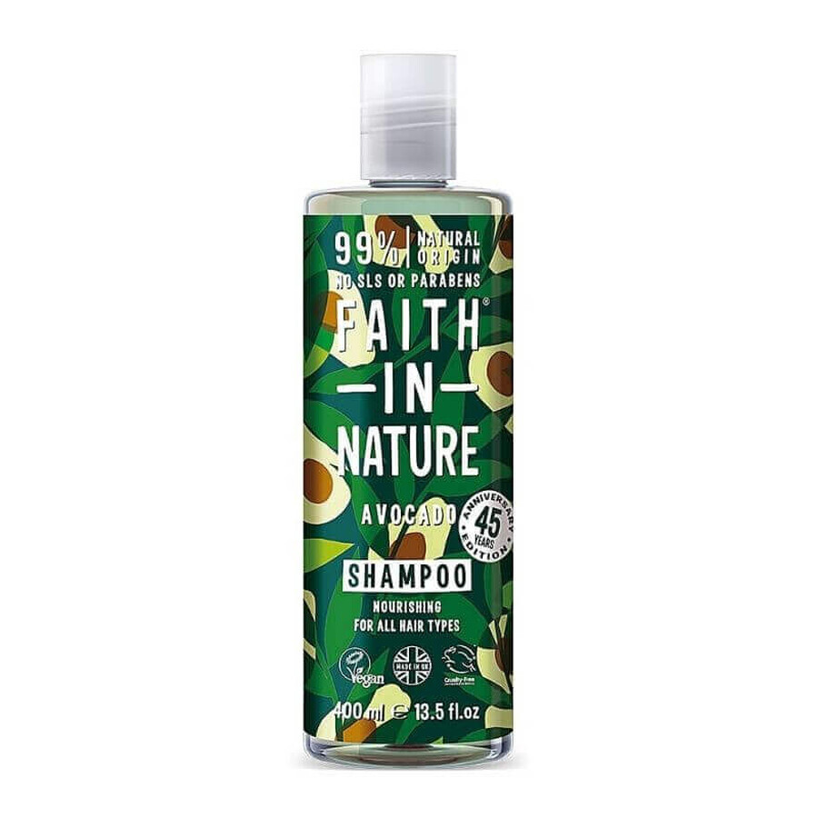 Shampoo con Avocado x 400ml, Faith in Nature