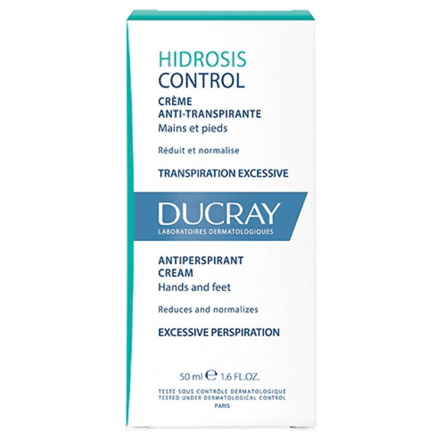 Hydrosis Control anti-perspirant cream, 50 ml, Ducray