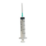 20 ml syringe with GER needle.