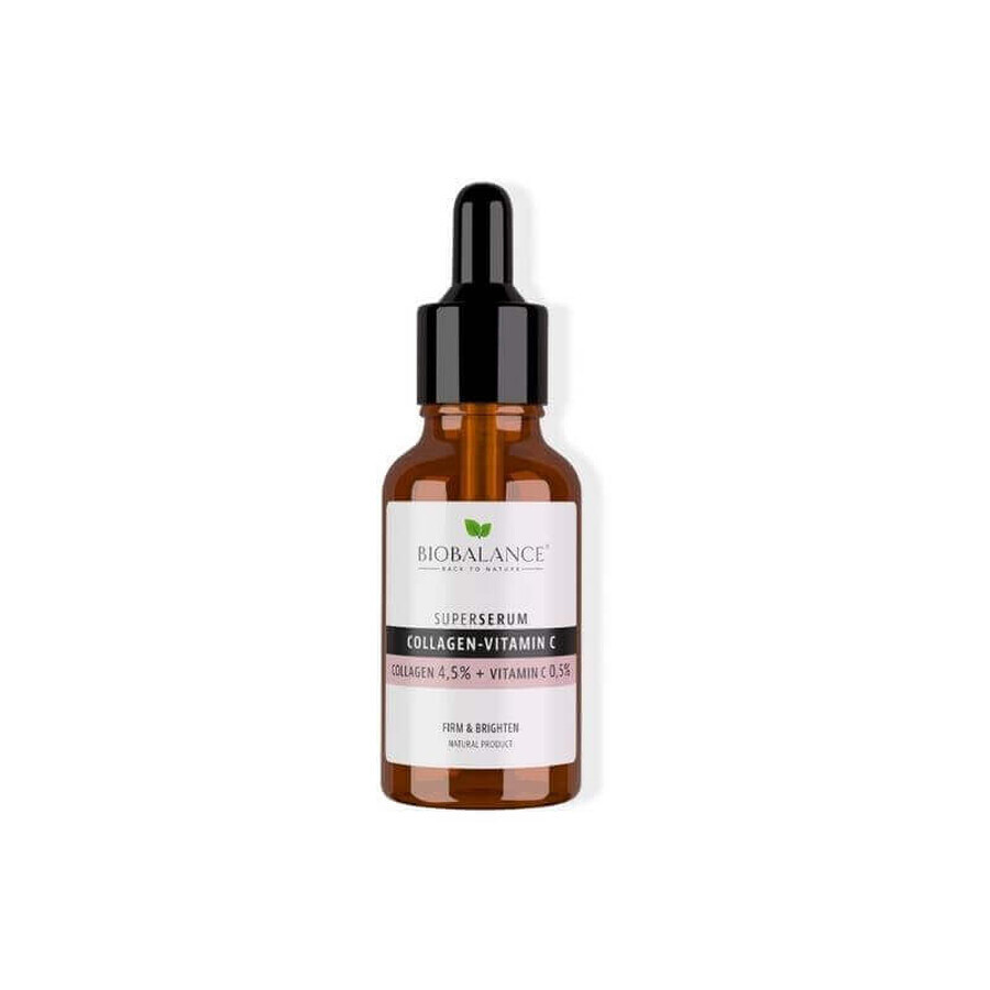 Super Serum Collagen 4.5% + Vitamin C 0.5% x 30ml, Bio Balance