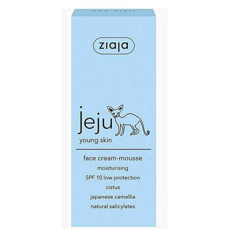 Ziaja Jeju Blue - Crema mousse per il viso 50 ml