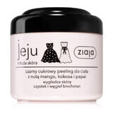 Ziaja Jeju Pink - Scrub corpo con zucchero e carbone 200 ml