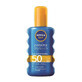 Spray per la protezione solare SPF 50 Protect &amp; Dry Touch, 200 ml, Nivea Sun