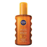 Olio spray per la spiaggia SPF 6 Tropical Bronze, 200 ml, Nivea Sun