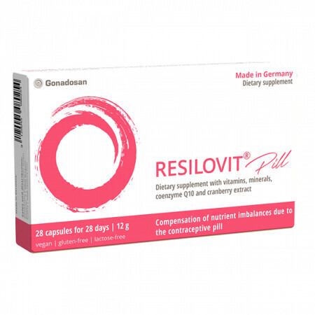 Resilovit Pill, 28 capsule, Gonadosan