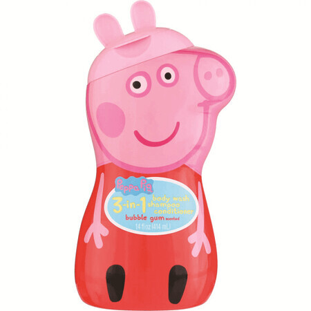 Gel doccia e shampoo Peppa Pig per bambini, 400 ml, Air Val