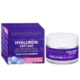 Hyaluron crema de noche antiarrugas con ácido hialurónico puro, 50 ml, Gerocossen