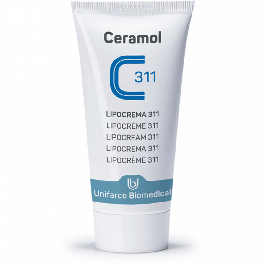 Localized treatment, eczema and atopic dermatitis Lipocream, 50 ml, Ceramol