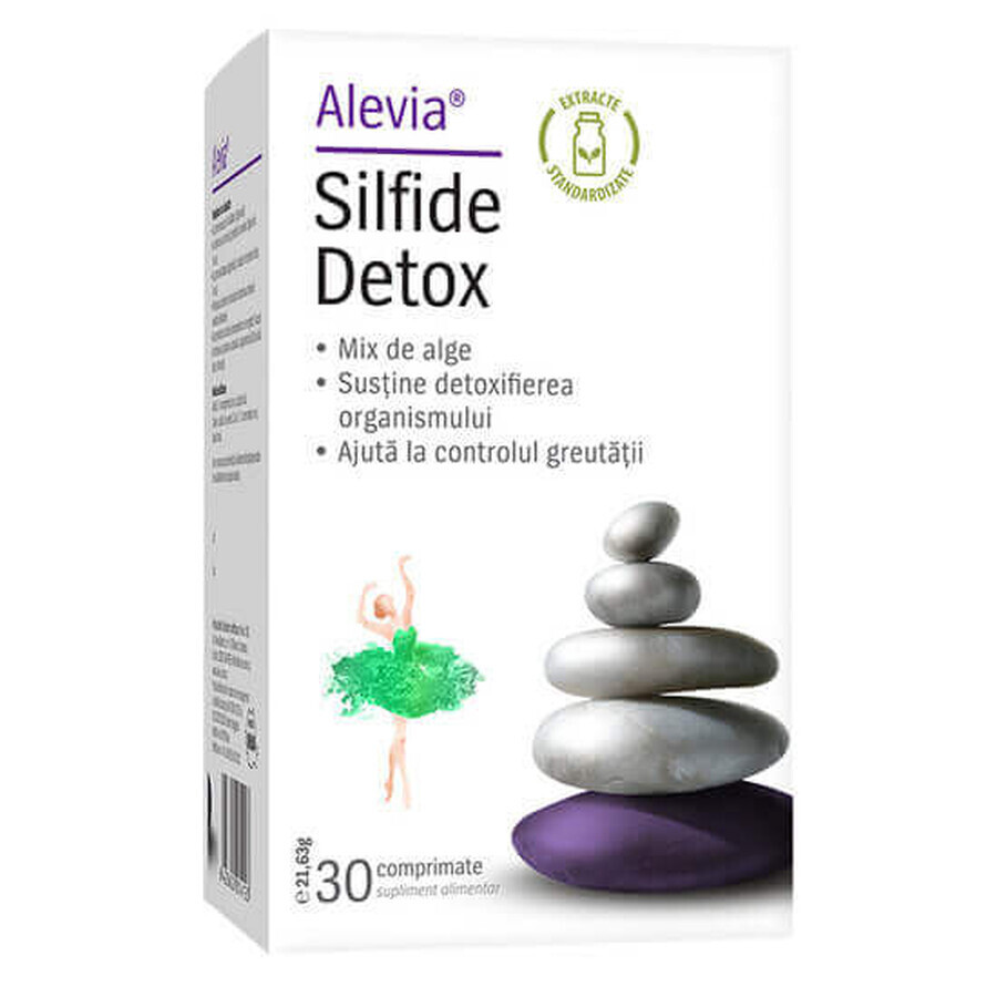 Silfide Detox, 30 comprimidos, Alevia