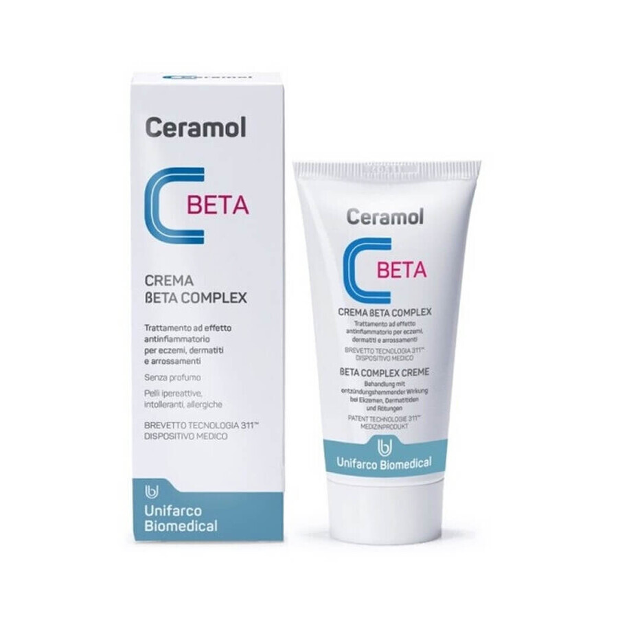 Tratamiento de eczemas, dermatitis y pieles enrojecidas, 50 ml, Ceramol