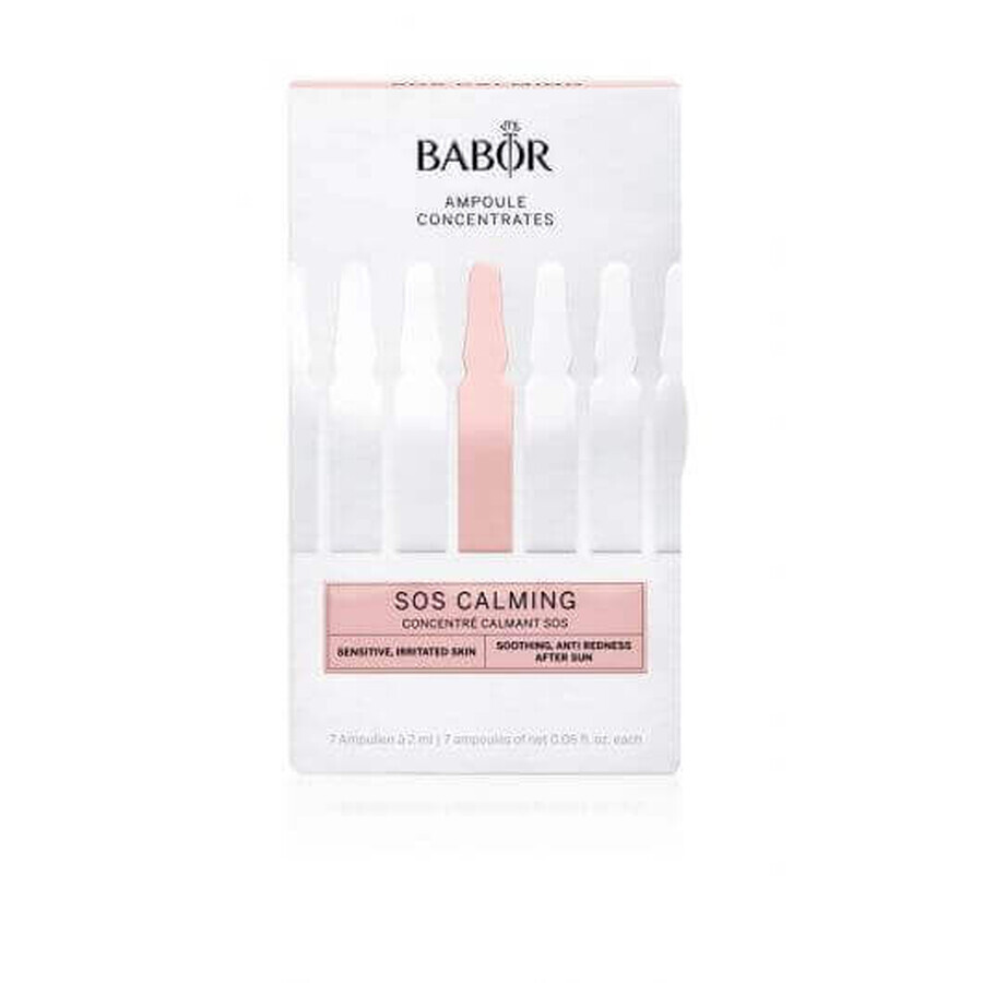 Ampollas calmantes SOS, 7 x 2 ml, Babor