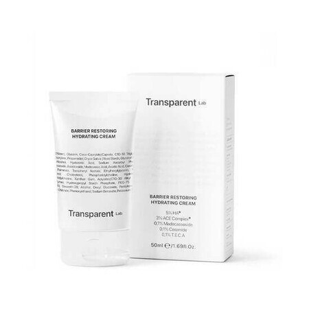 Barrier Herstellende Hydraterende Crème, 50 ml, Transparant Lab