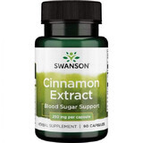 Cinnamon Extract, 250 mg, 90 capsules, Swanson Health USA