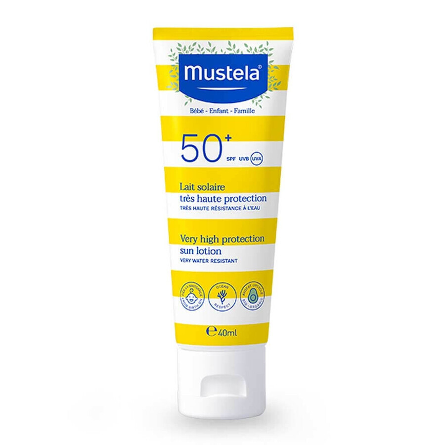 Latte Solare Spf50+ Mustela 40ml