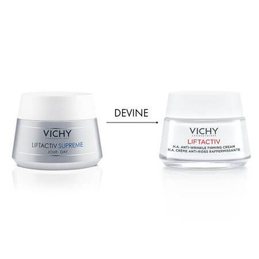 Vichy Liftactiv Supreme Crema antiarrugas y reafirmante para pieles secas, 50 ml