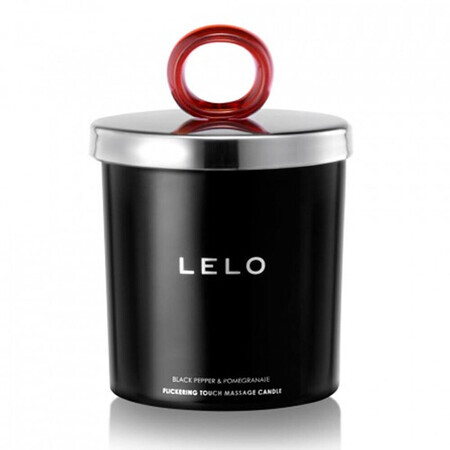 Black Pepper &amp; Pomegranate candle, 1 piece, Lelo