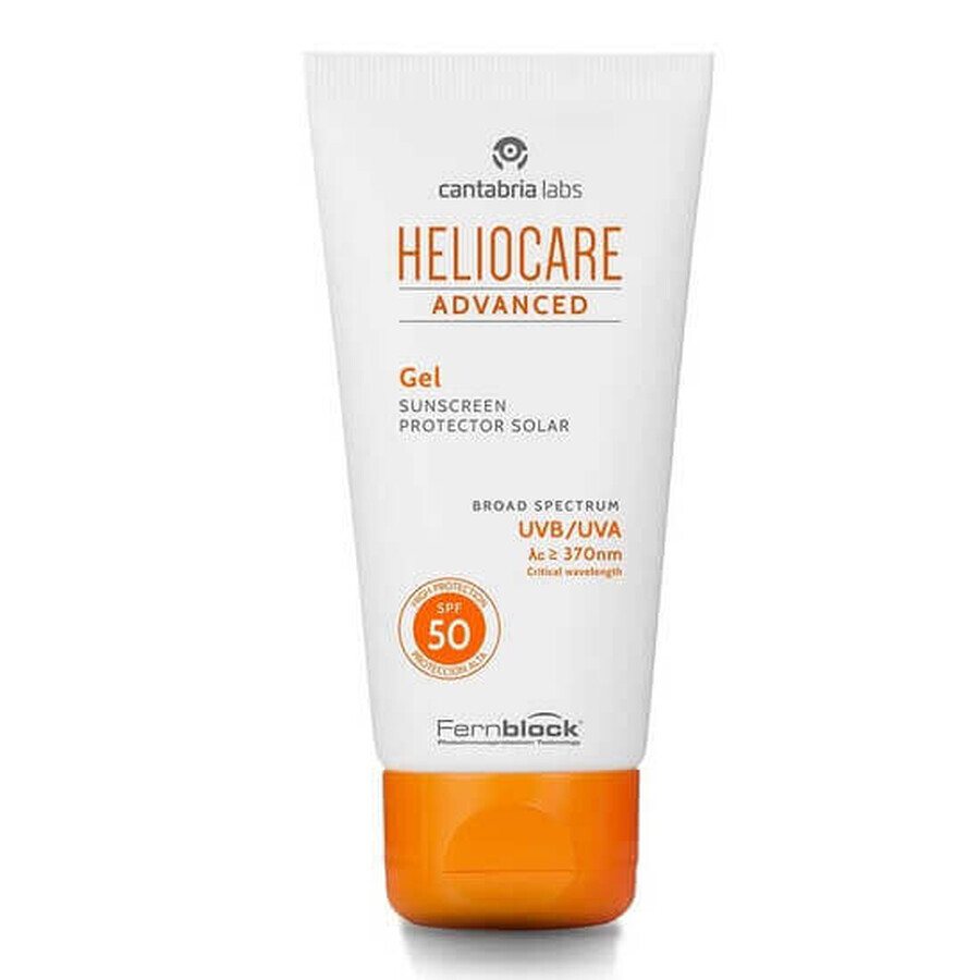 Gel pentru protectie solara cu SPF 50 Heliocare Advanced, 50 ml, Cantabria Labs