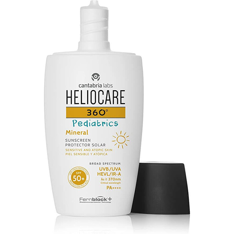 Crema solare 360° Heliocare Pediatrics Mineral SPF50+, 50 ml, Cantabria Labs