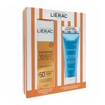 Lierac Sunissime - Cofanetto Fluido Solare SPF50 Viso 40ml + Doposole Corpo 75ml