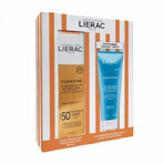 Lierac Sunissime - Cofanetto Fluido Solare SPF50 Viso 40ml + Doposole Corpo 75ml