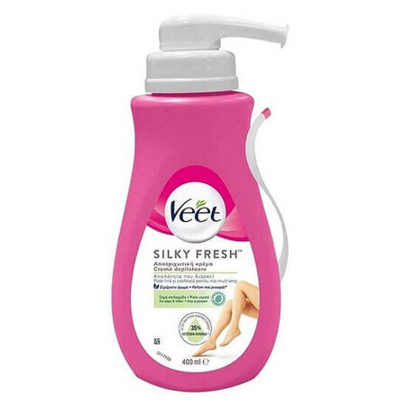 Crema depilatoria per pelli secche, 400 ml, Veet