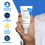 Moisturizing cream for normal-dry skin with SPF 50, 52 ml, CeraVe