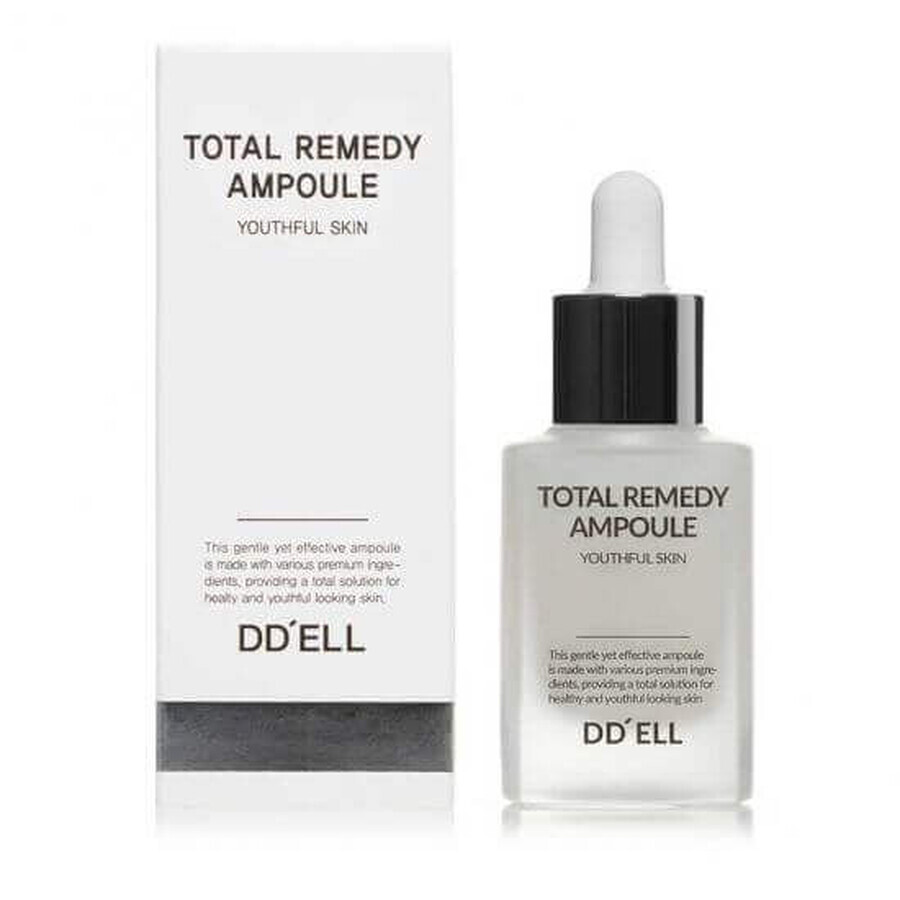 Siero antirughe Total Remedy Ampoule, 30 ml, DD'ELL