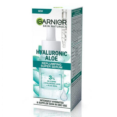 Hyaluronic acid serum Hyaluronic Aloe Skin Naturals, 30 ml, Garnier