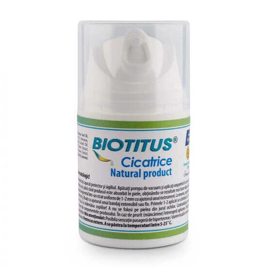 Unguento airless naturale Biotitus Cicatrice, 50 ml, Tiamis Medical