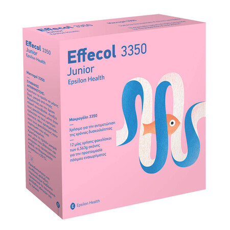 Effecol 3350 Junior Epsilon Salute, 12 bustine x 6,5 g