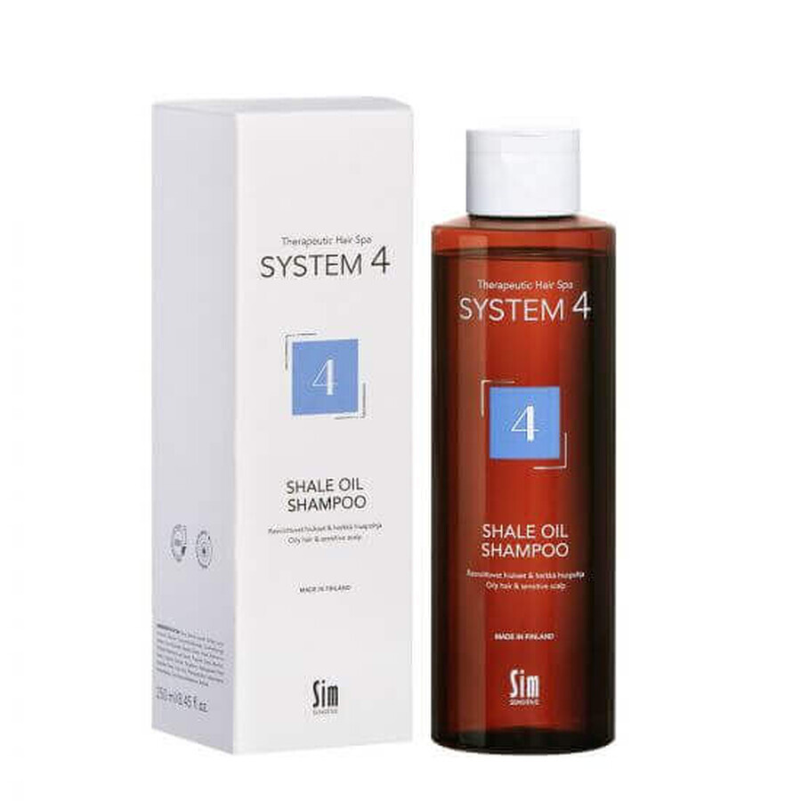 Shampoo met Kerogen 4 Systeem 4, 250 ml, Sim Sensitive