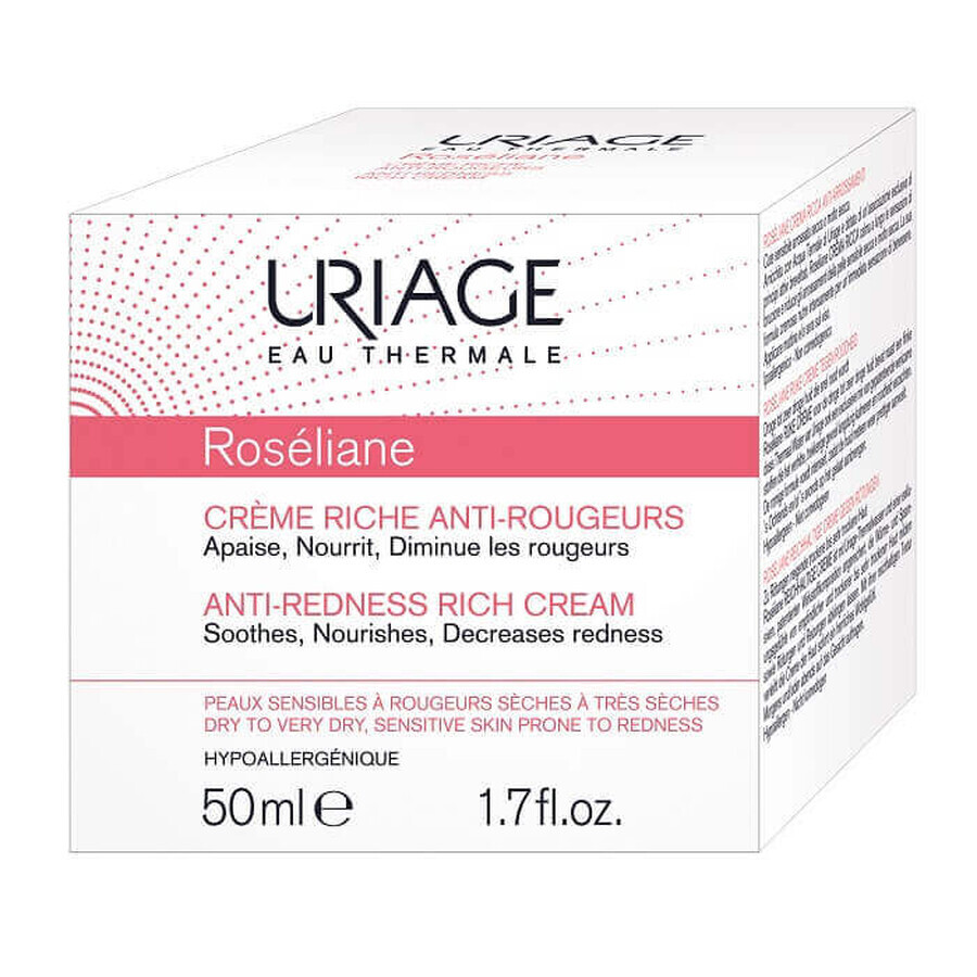 Uriage Roséliane - Crema Ricca Anti-Rossori, 50ml