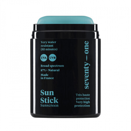 Stick viso waterproof SPF 50+, UVA Stick solare The Green Room, 10 g, SeventyOne