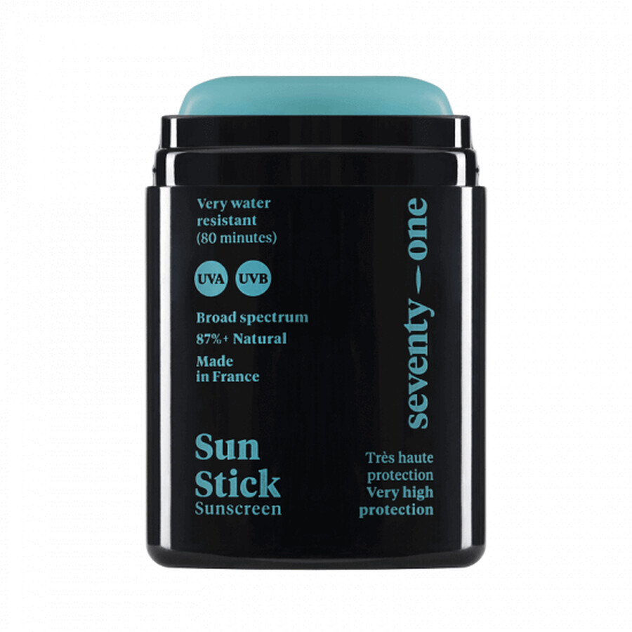 Stick viso waterproof SPF 50+, UVA Stick solare The Green Room, 10 g, SeventyOne