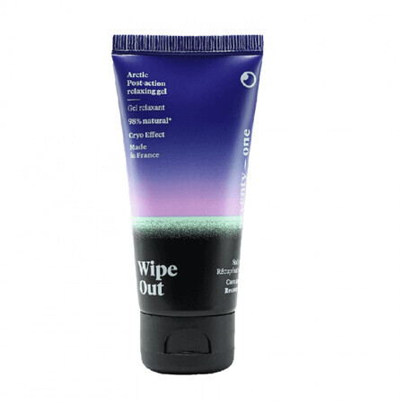 Gel rilassante con arnica e effetto rinfrescante Wipe Out, 60 ml, SeventyOne