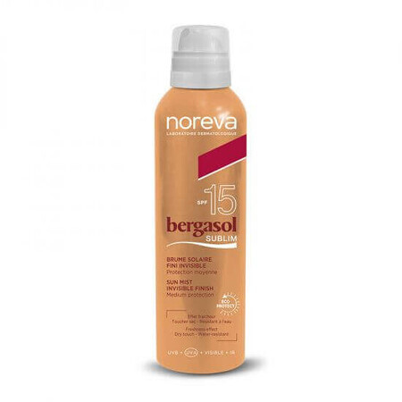 Spray Nebbia solare SPF15 Bergasol, 150 ml, Noreva