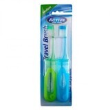 Toothbrush for travel, 2 pieces, Beauty Formulas