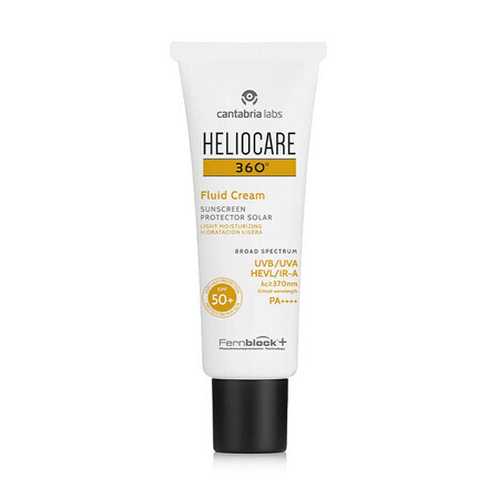 Sun Protection Cream SPF 50+ Heliocare 360° Fluid Cream, 50 ml, Cantabria Labs