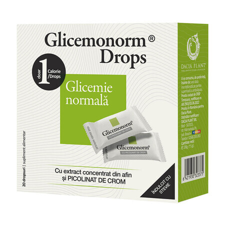 Glycemonorm Gocce, 20 pezzi, Dacia Plant