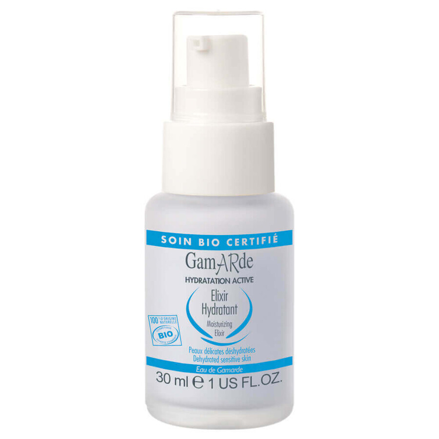 Crema elisir bio idratante per la pelle, 30 ml, Gamarde