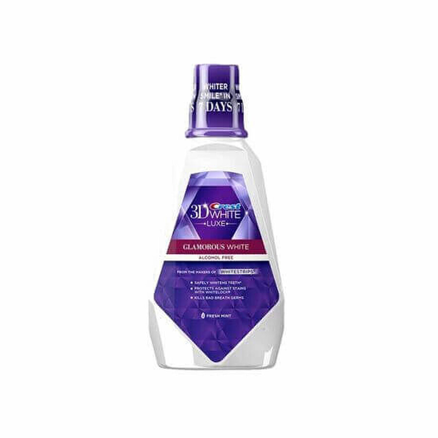 Collutorio 3D White Glamorous, 237 ml, Crest