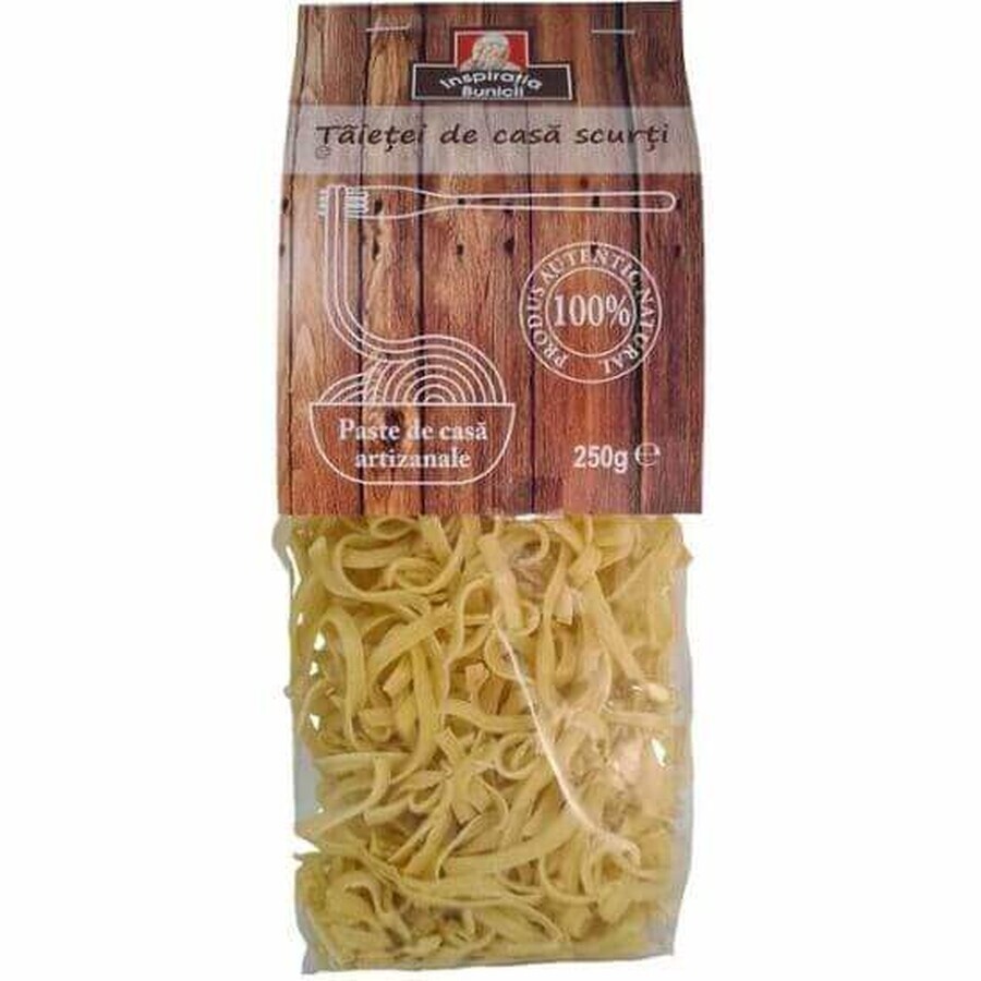 Tagliolini all'uovo fatti in casa, 250gr, ispirazione della nonna